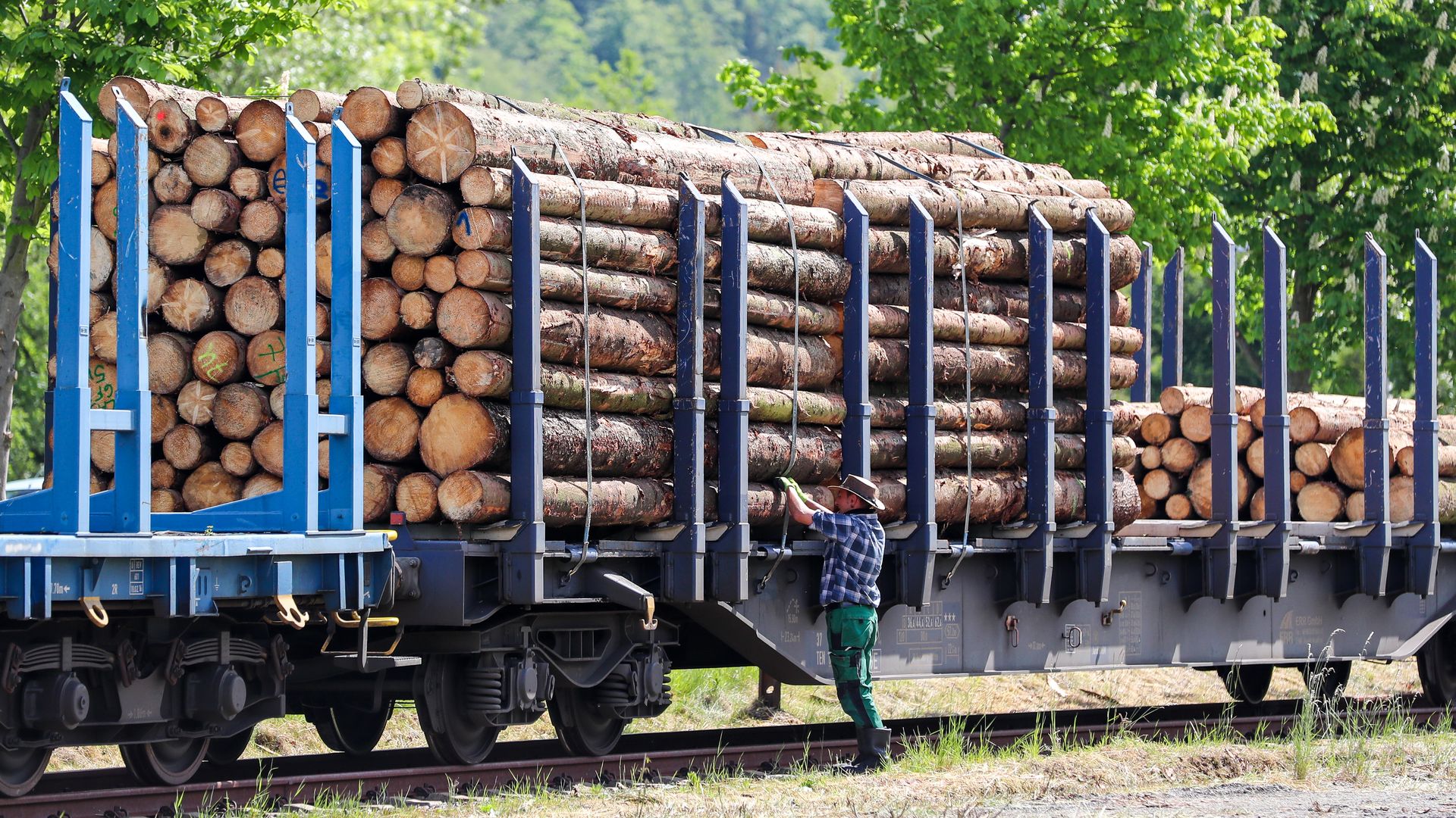 Logging truck