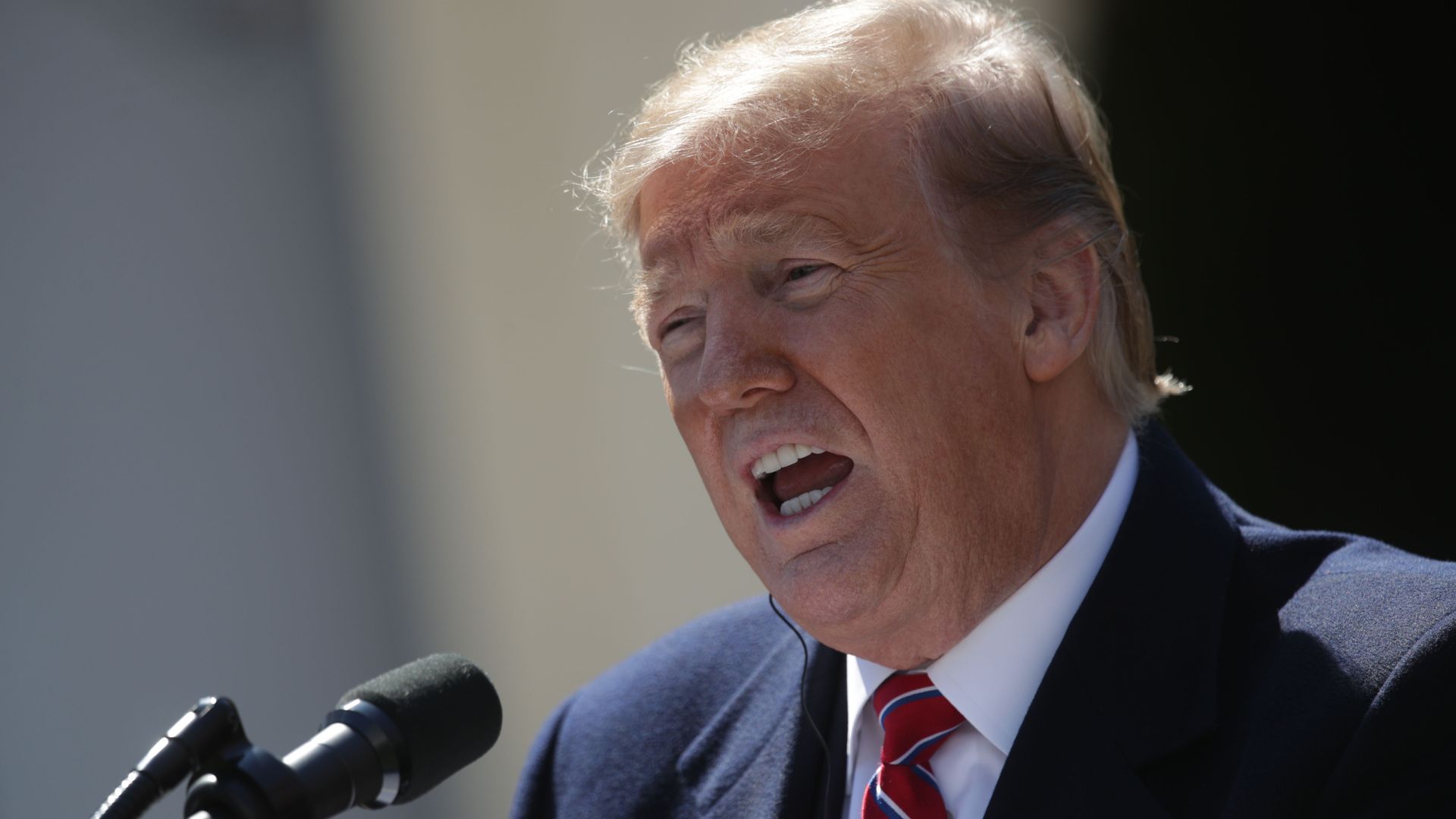 President Trump defended the electoral college system Tuesday night.