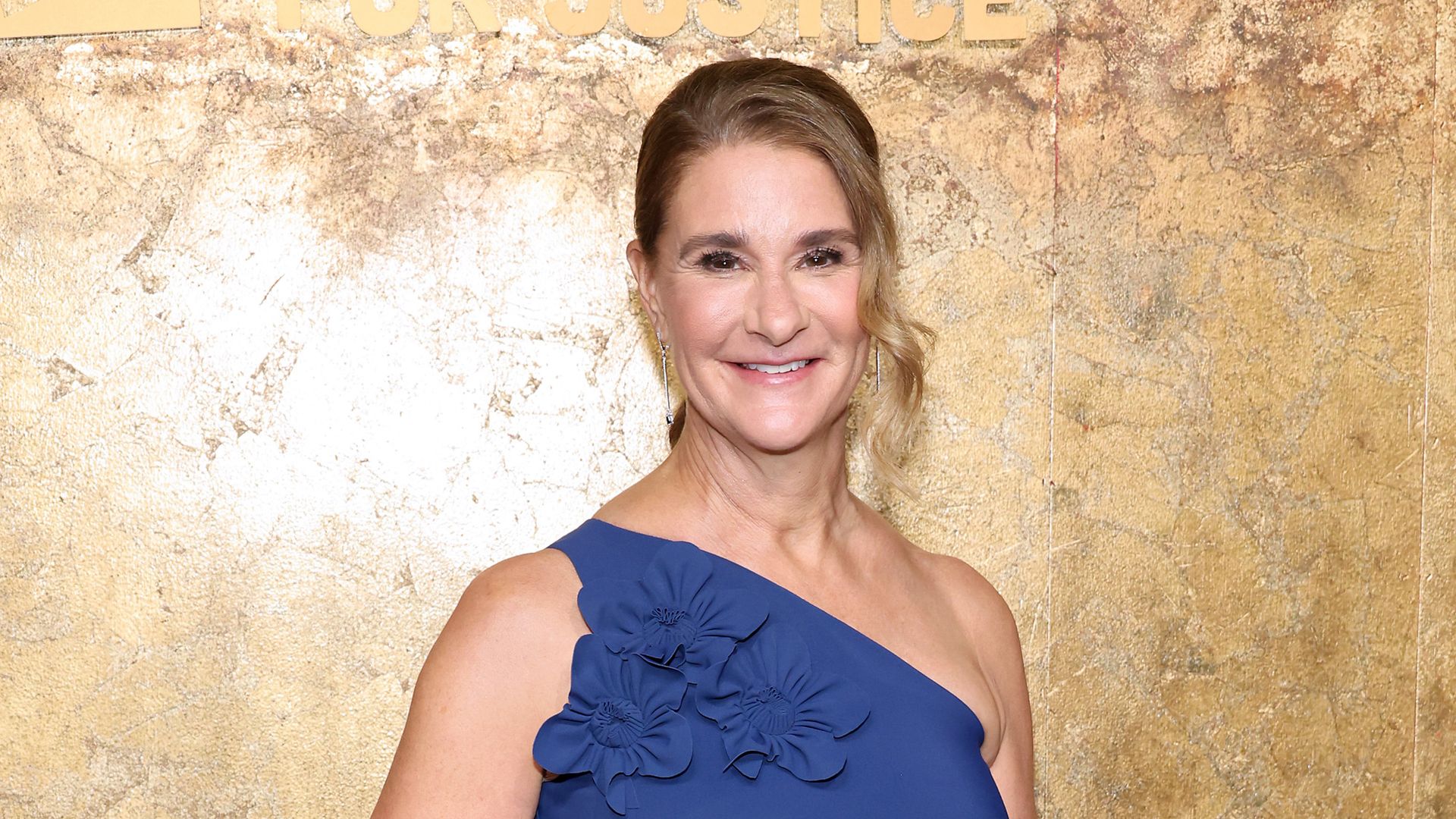 Melinda French Gates attend the Clooney Foundation For Justice's "The Albies" on September 28, 2023 in New York City. 