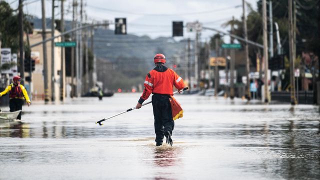 California Storm: Latest Atmospheric River Brings "catastrophic" Flood Risk