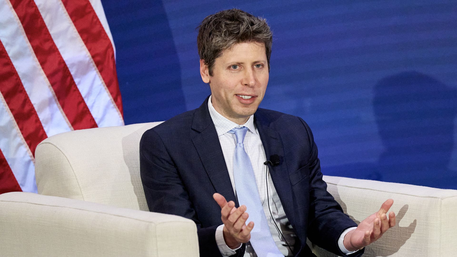 US-DIPLOMACY-INNOVATION-G20 Open AI CEO Sam Altman speaks during the G20 Innovation Ministerial in Chapel Hill, North Carolina, on September 2, 2026. (Photo by Matt RAMEY / AFP via Getty Images)