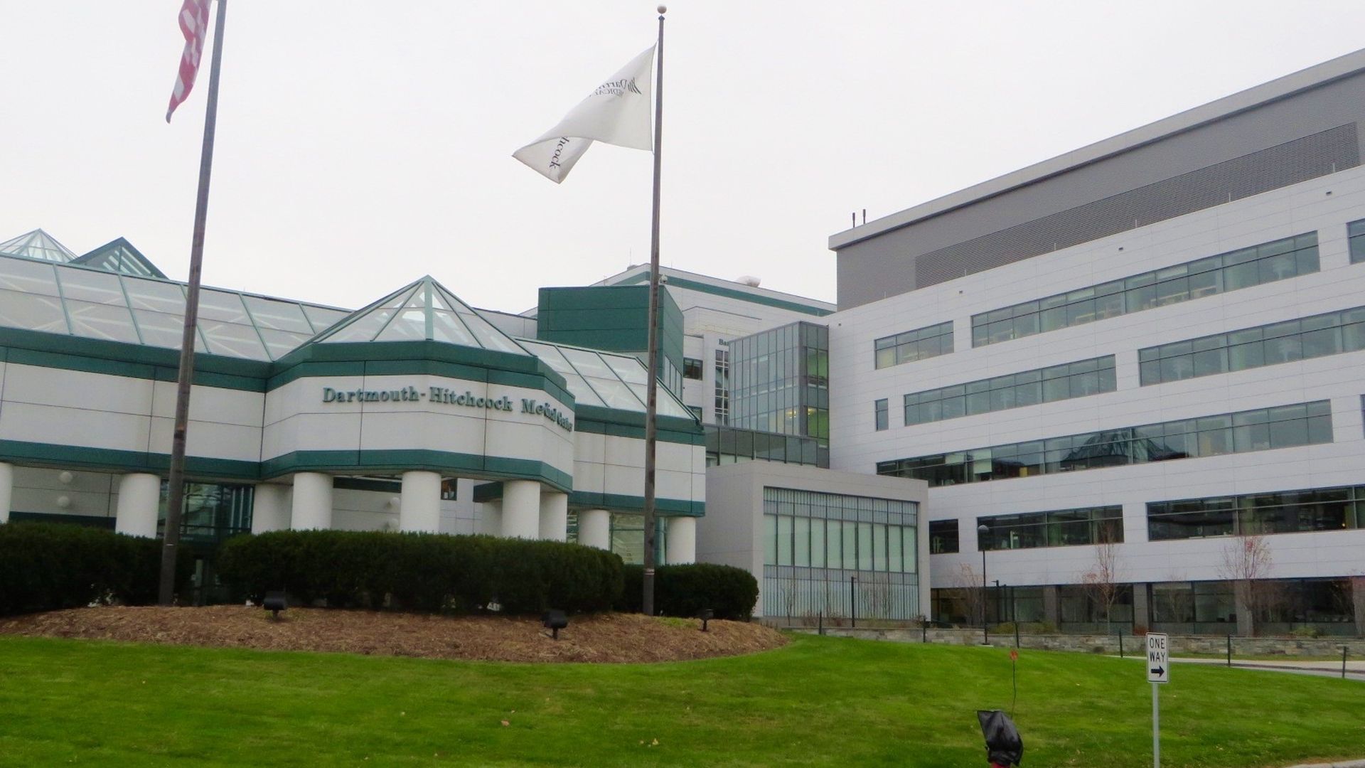 An image of the hospital in N.H.