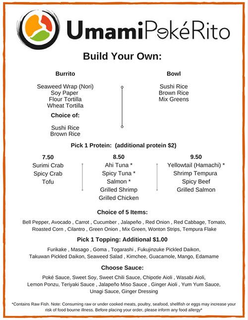 umami-pokerito-sushi-charlotte-menu