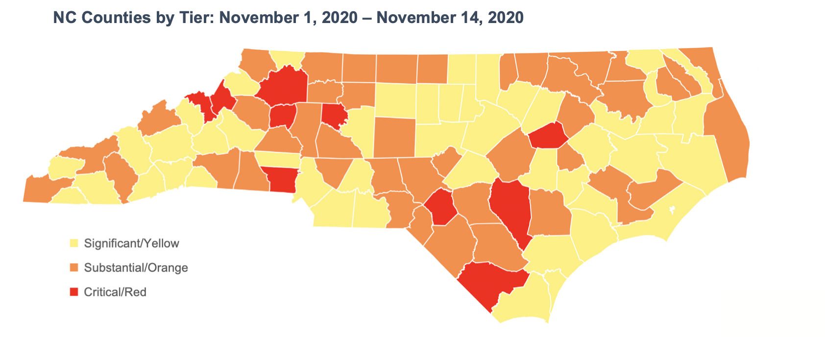 covid metrics by county November 17 2020