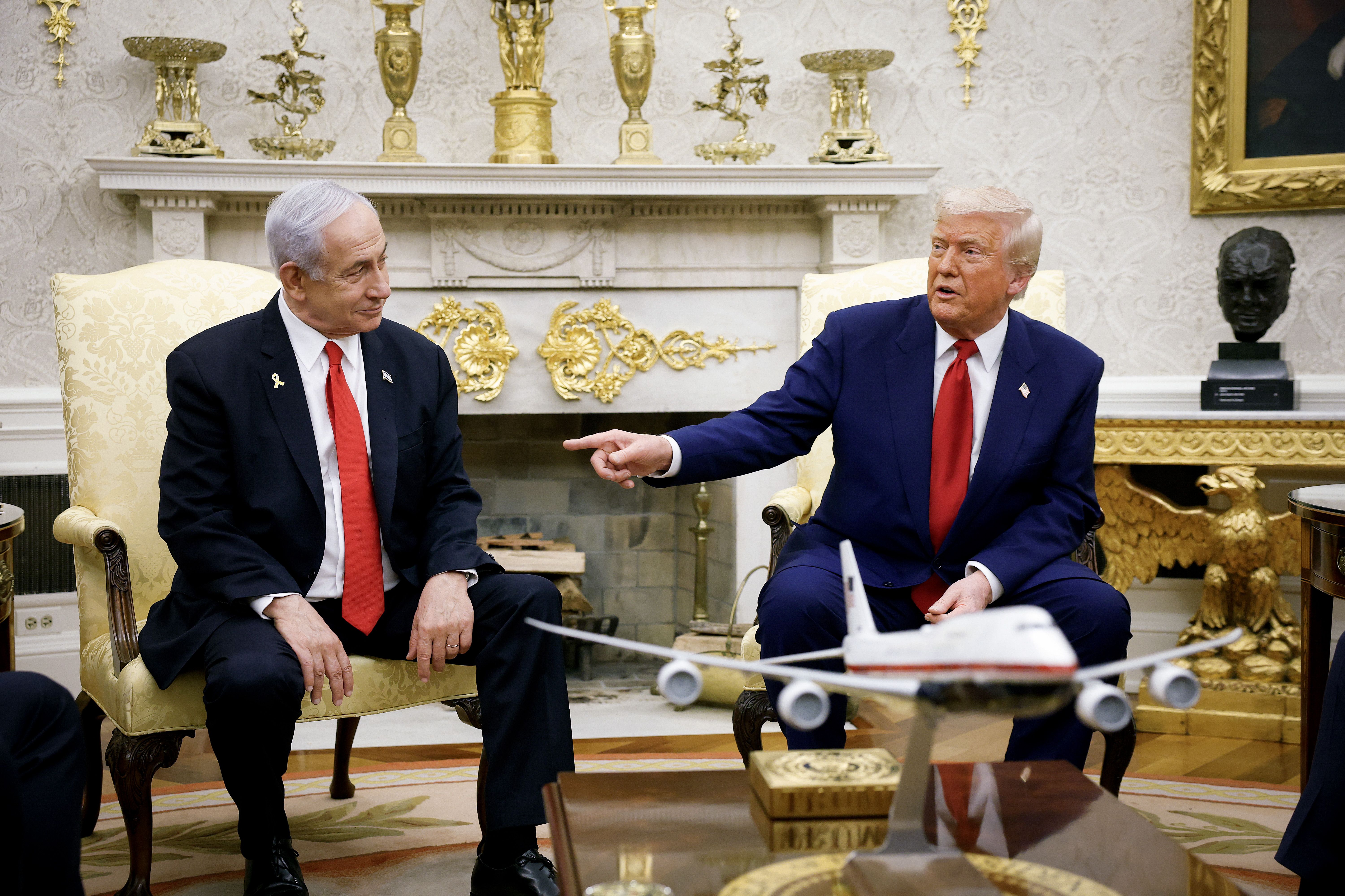 Trump and Netanyahu