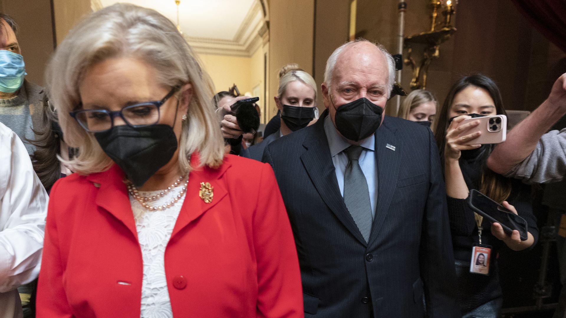 Dick and Liz Cheney. 