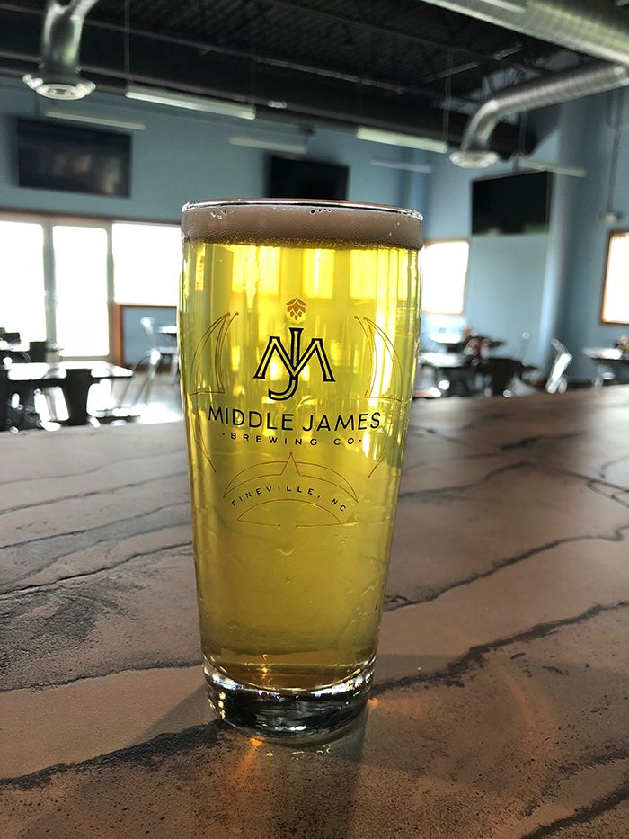 Middle James Brewing lager