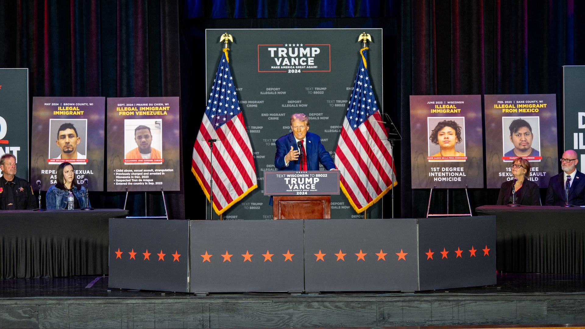 Dark Trump Former president calls Harris “mentally disabled”