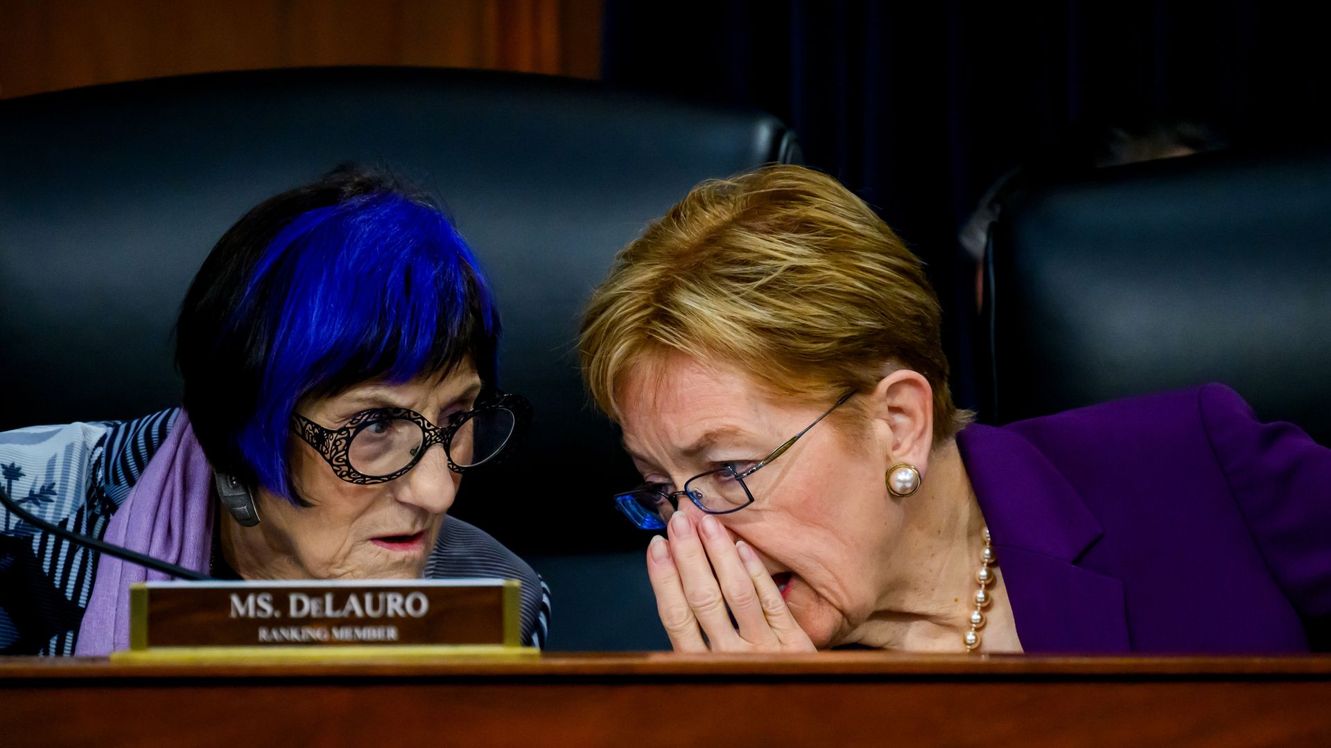 Reps. DeLauro and Kaptur