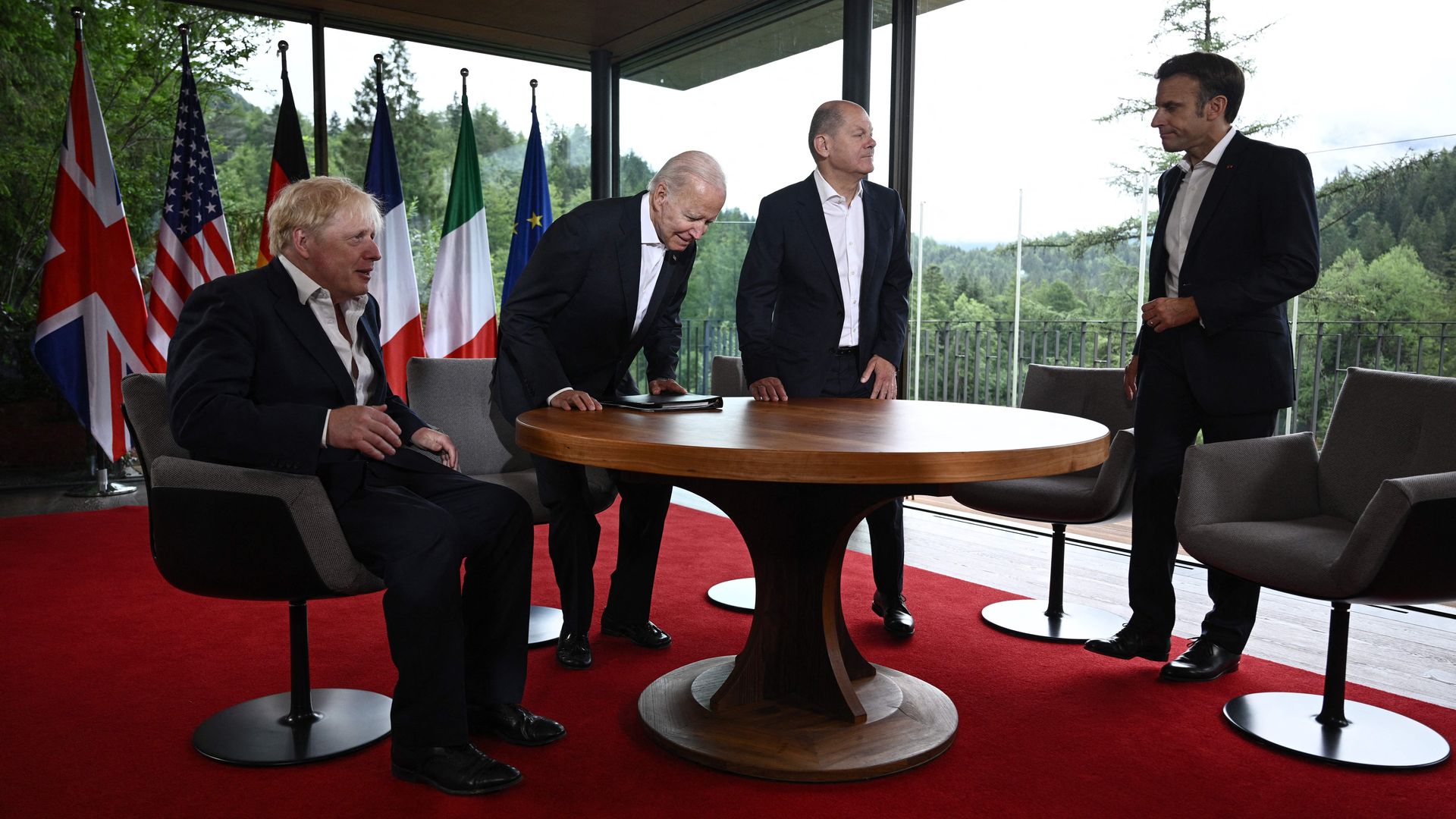 G7 leaders in Germany