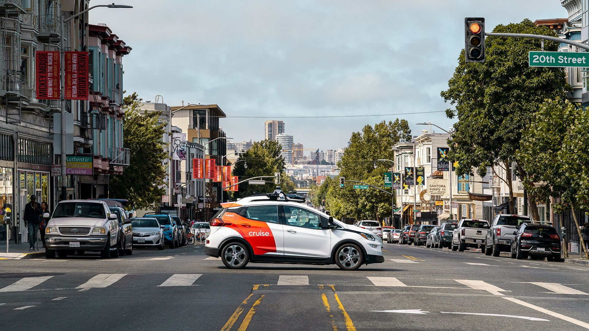 Cruise self-driving car