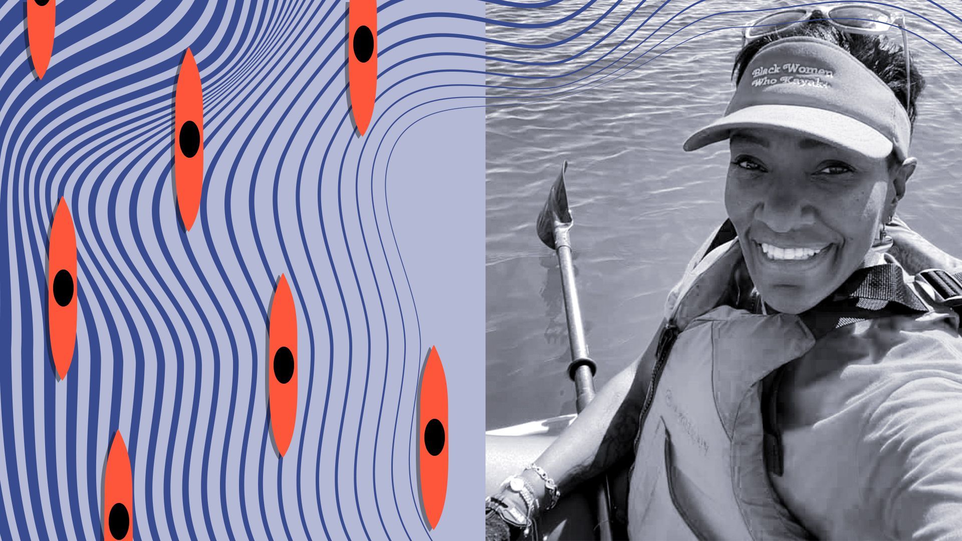 Photo illustration of Tanya Walker.