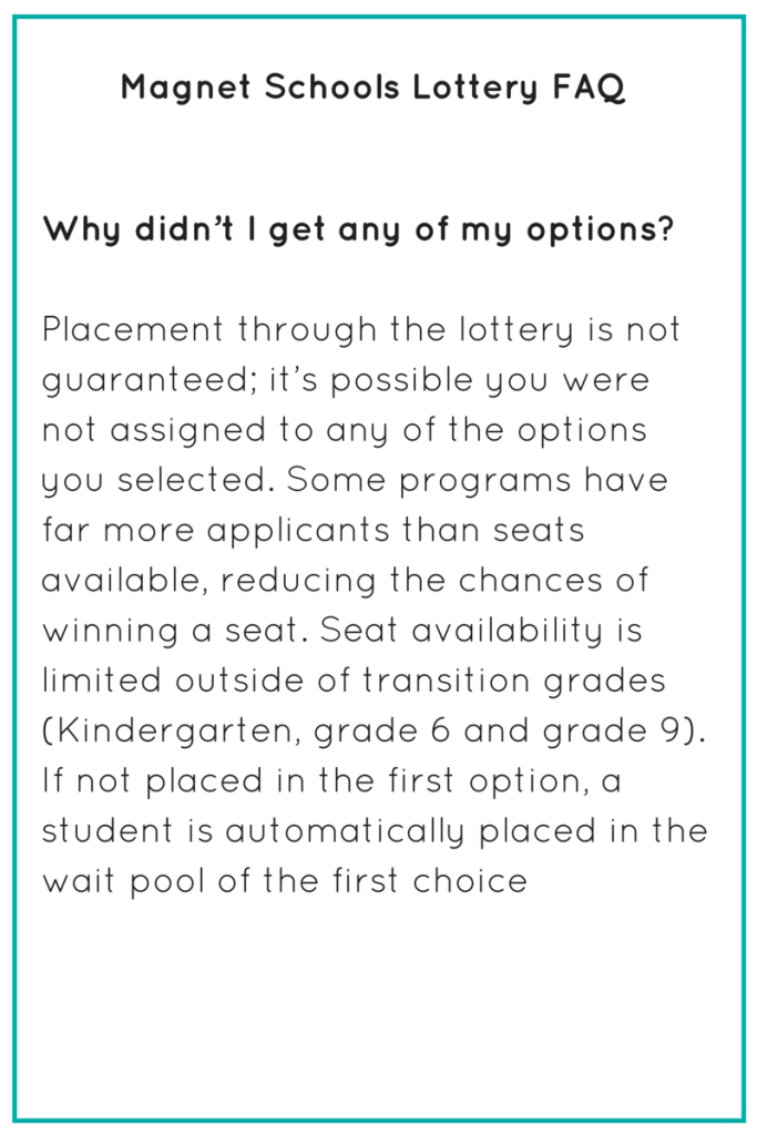 Magnet School FAQ2