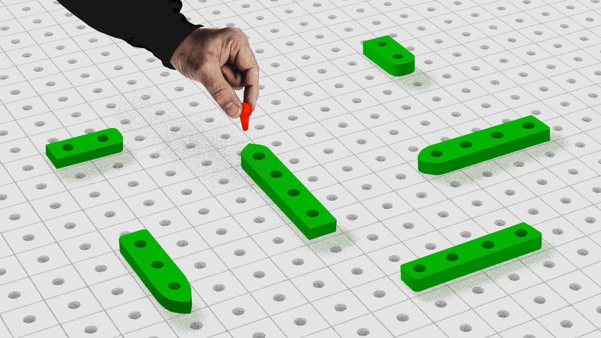 Trump playing battleship.