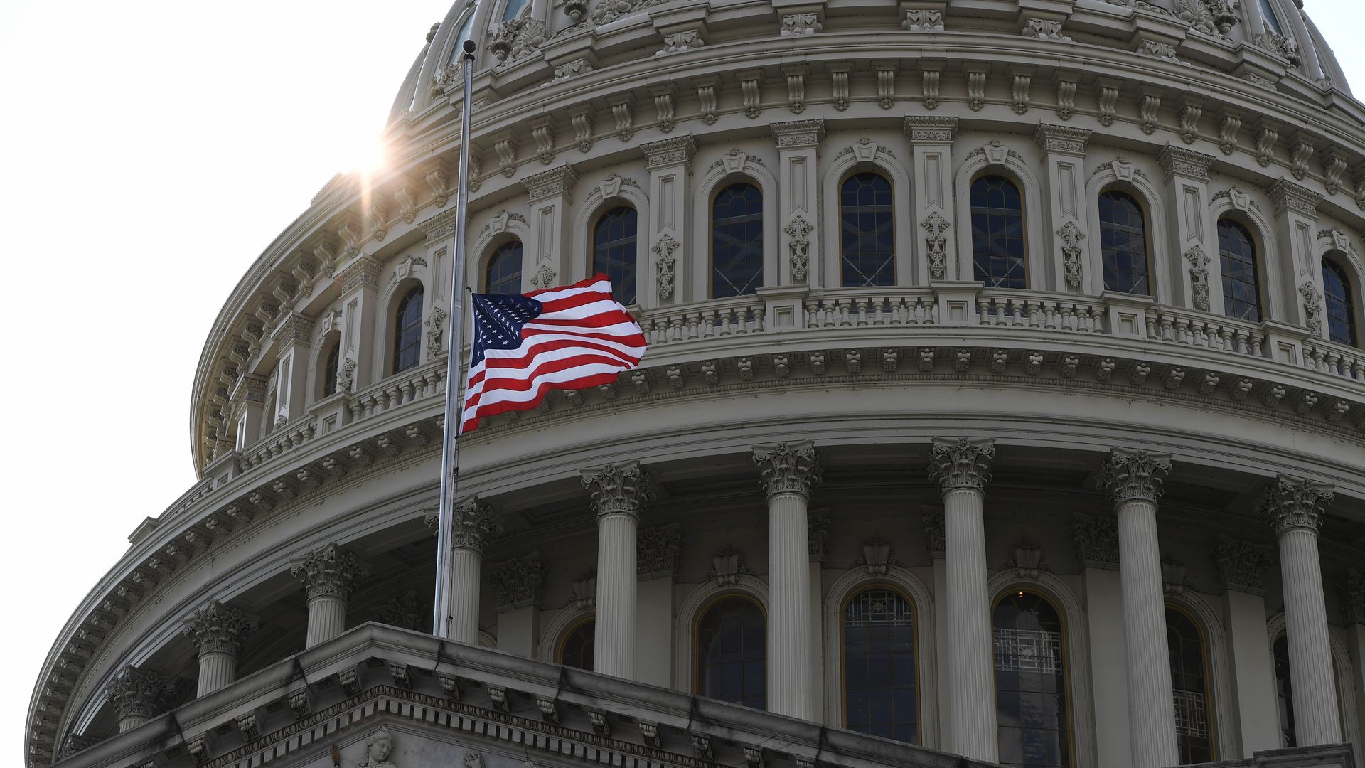 Close-up of the Capitol Hill dome