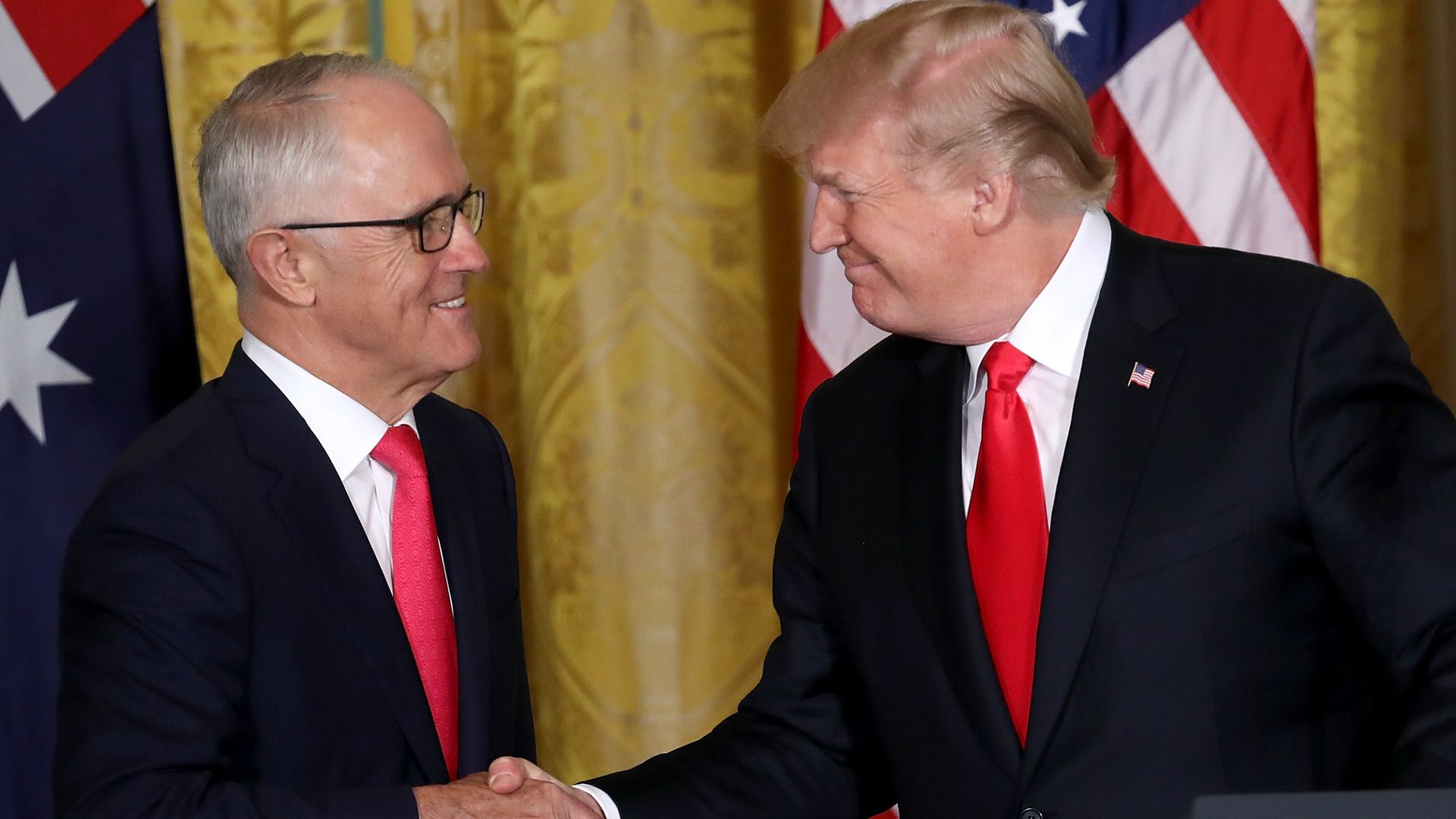 Trump and Turnbull