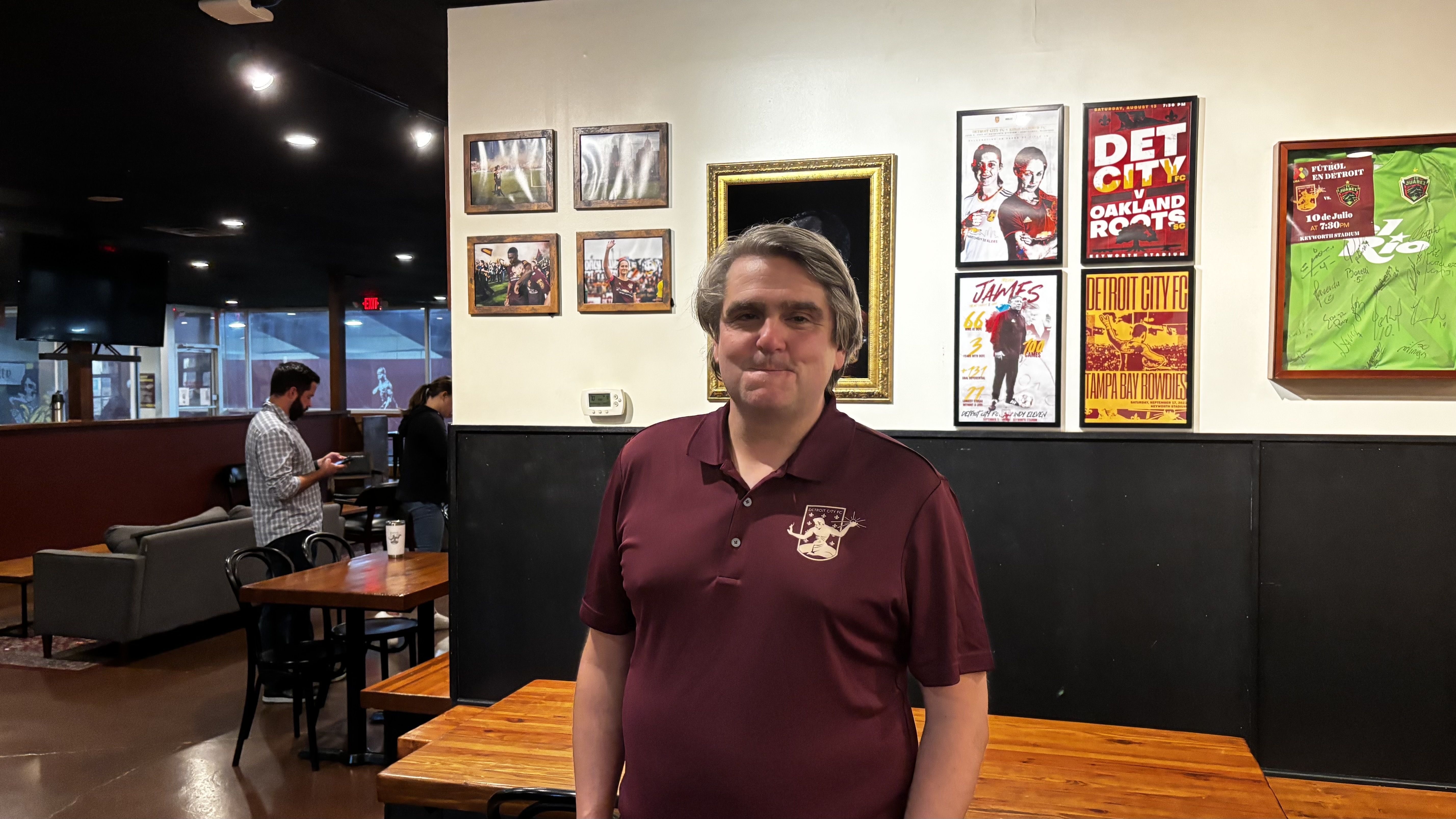 Detroit City FC co-founder and CEO Sean Mann. 