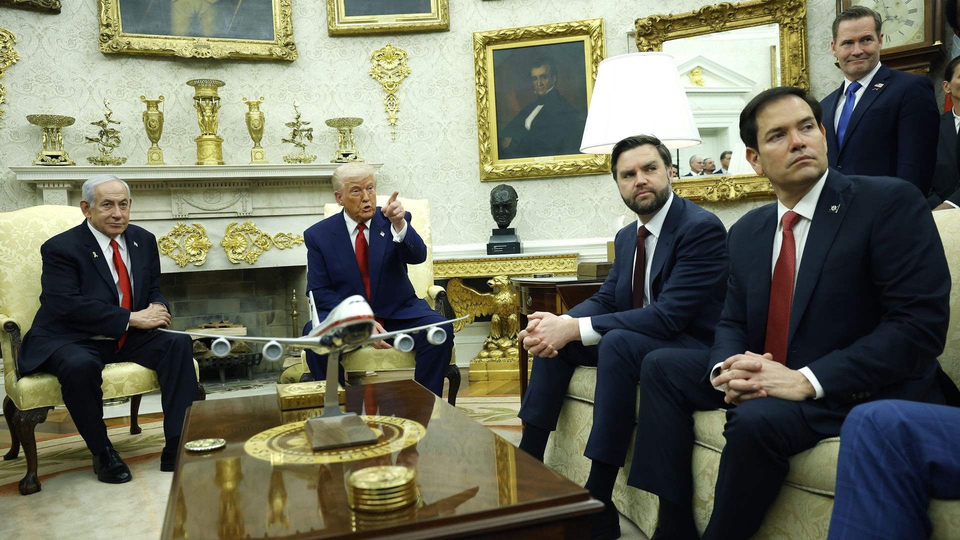 Trump holding Oval Office meeting