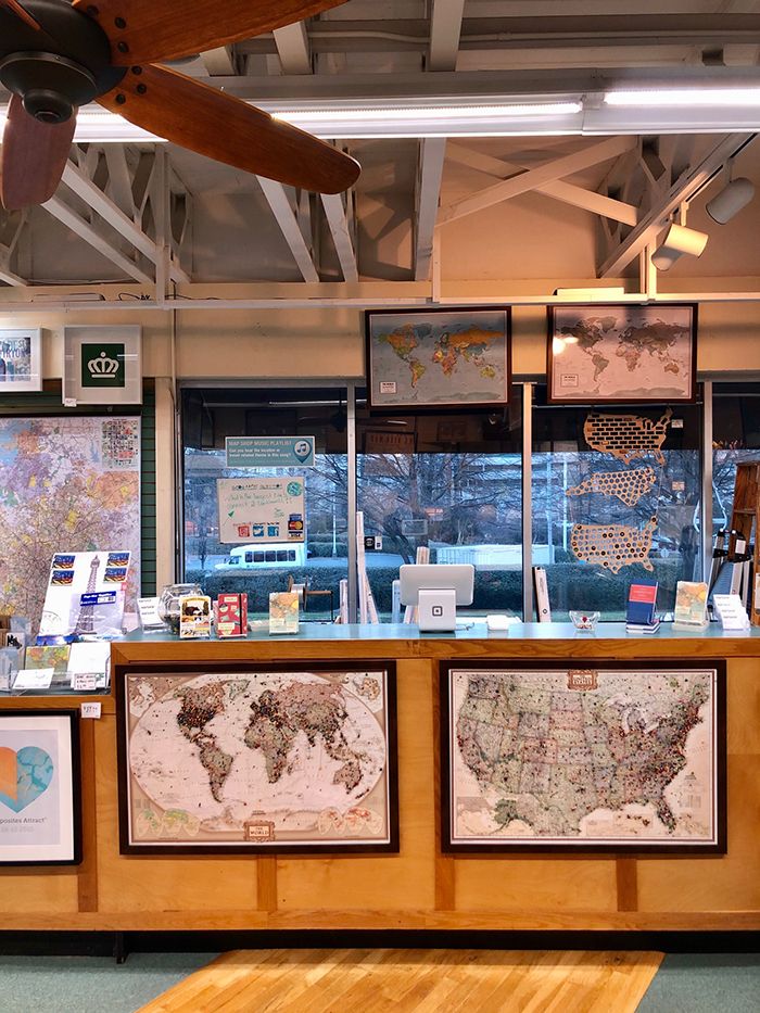 The Map Shop on Morehead