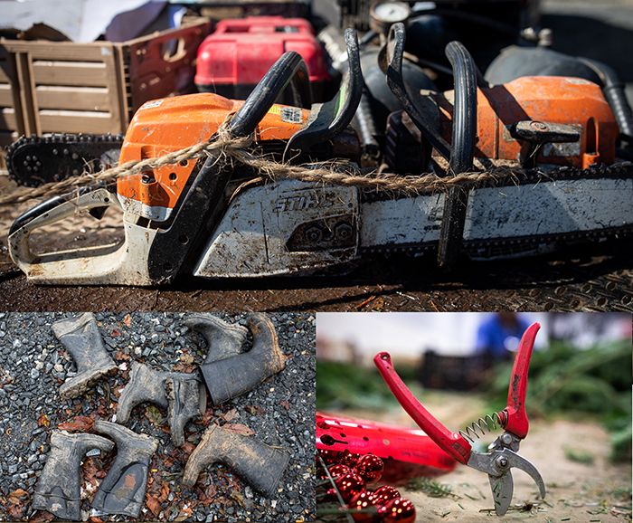 Manolo Christmas Trees equipment