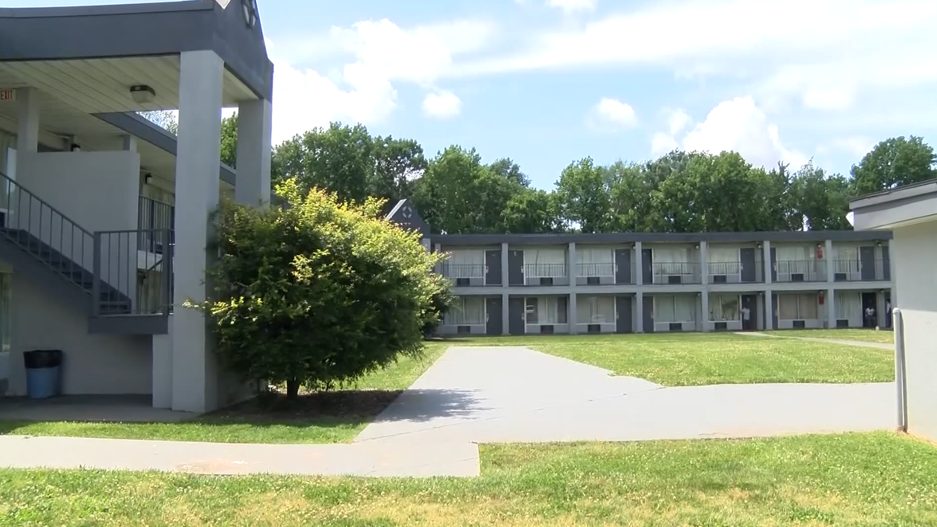 Southern Comfort Inn in west Charlotte. Photo courtesy of WBTV 