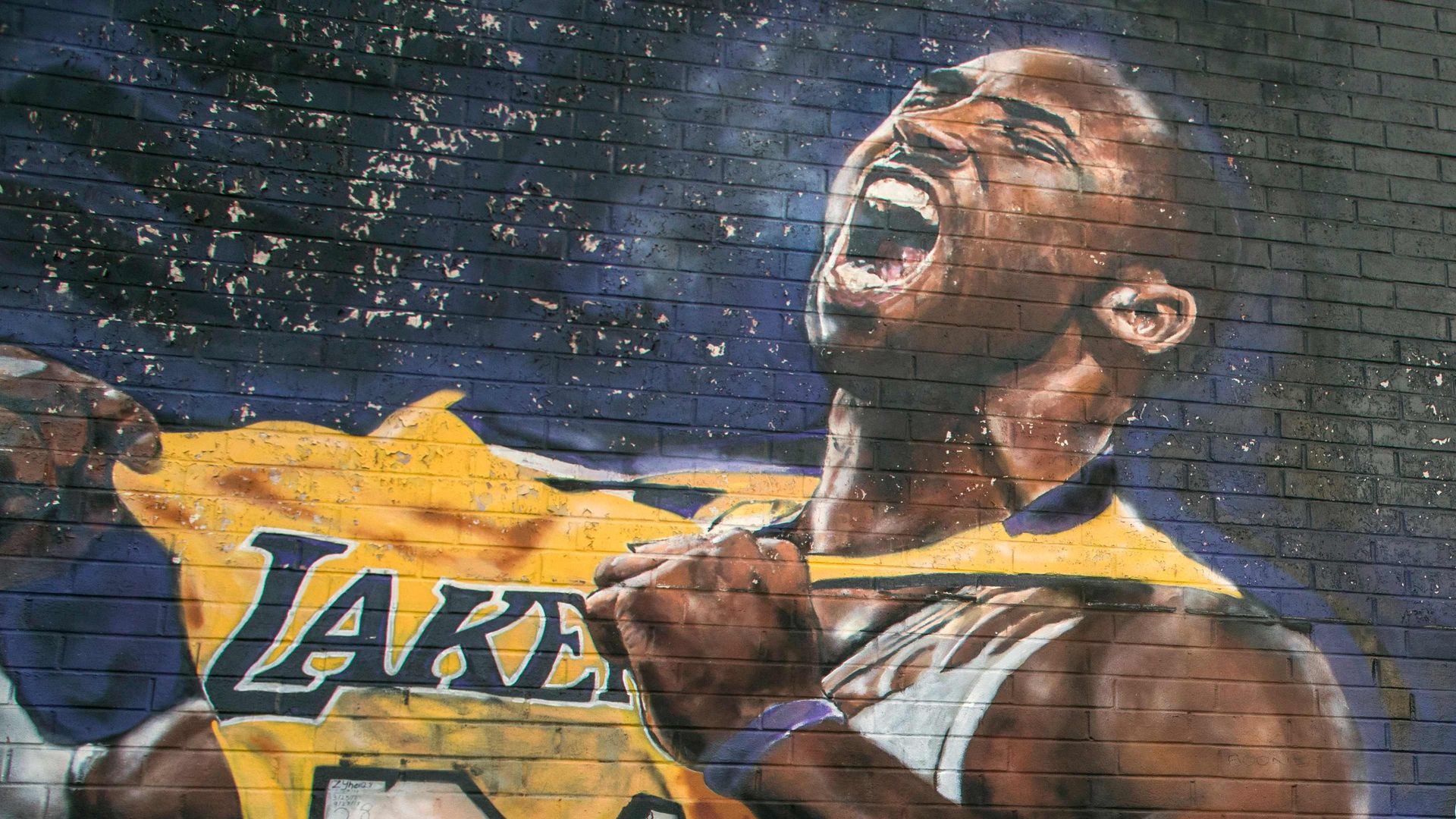 Kobe Bryant mural