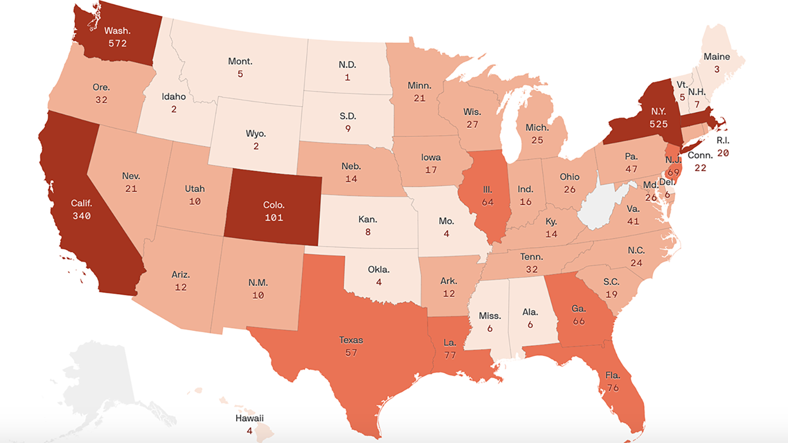 Flipboard: West Virginia the only U.S. state not reporting ...