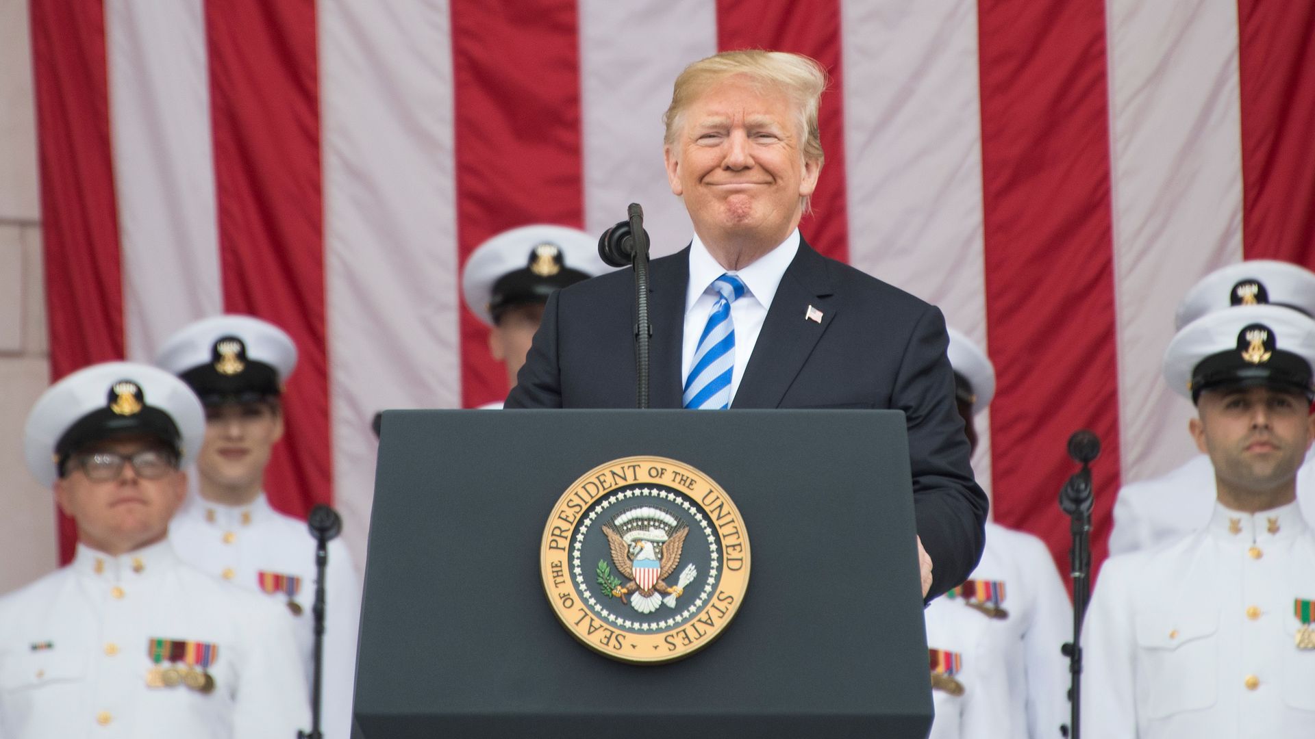 President Trump speaking 