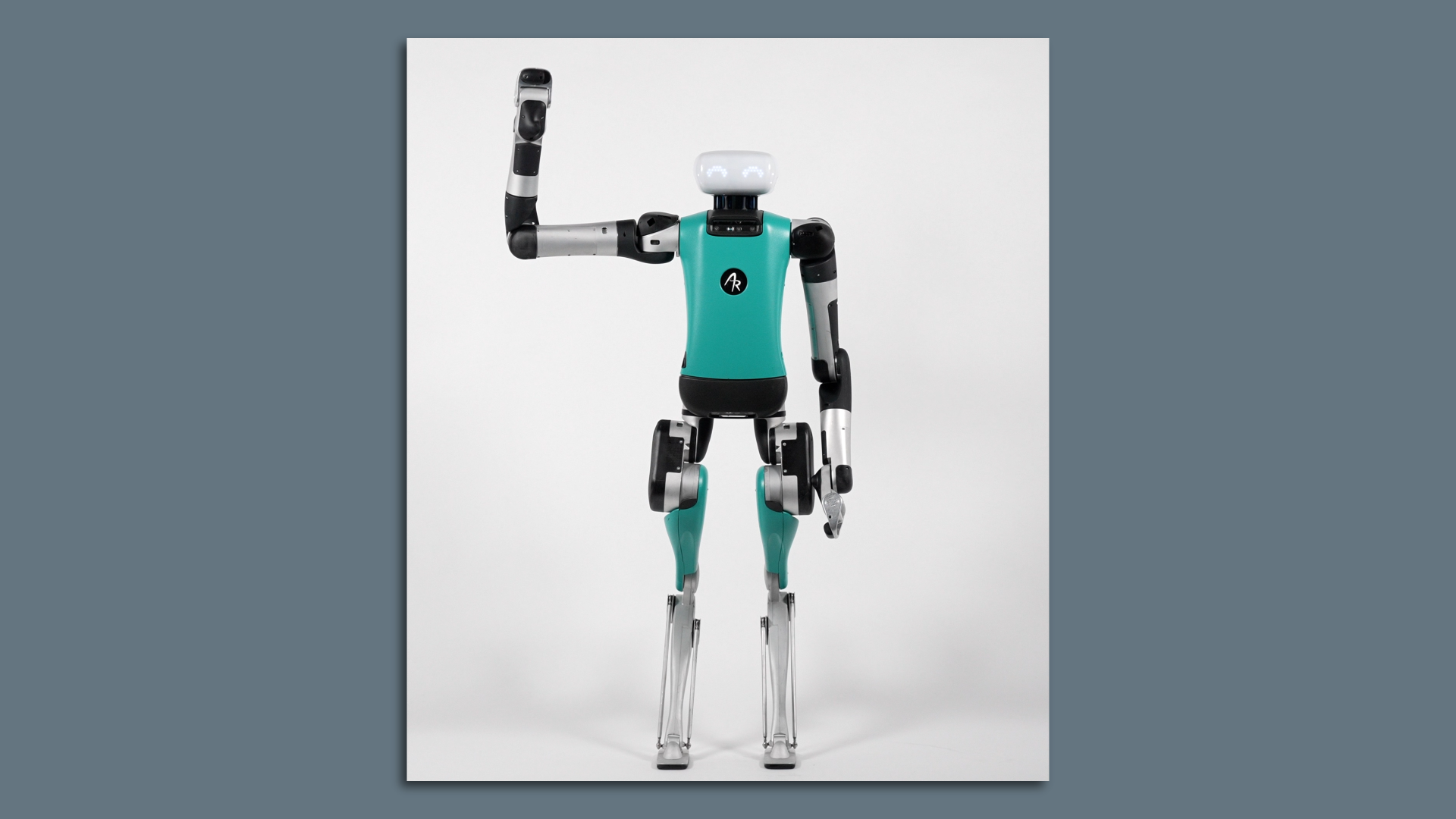 The latest version of Digit, a human-shaped robot from Agility Robotics.