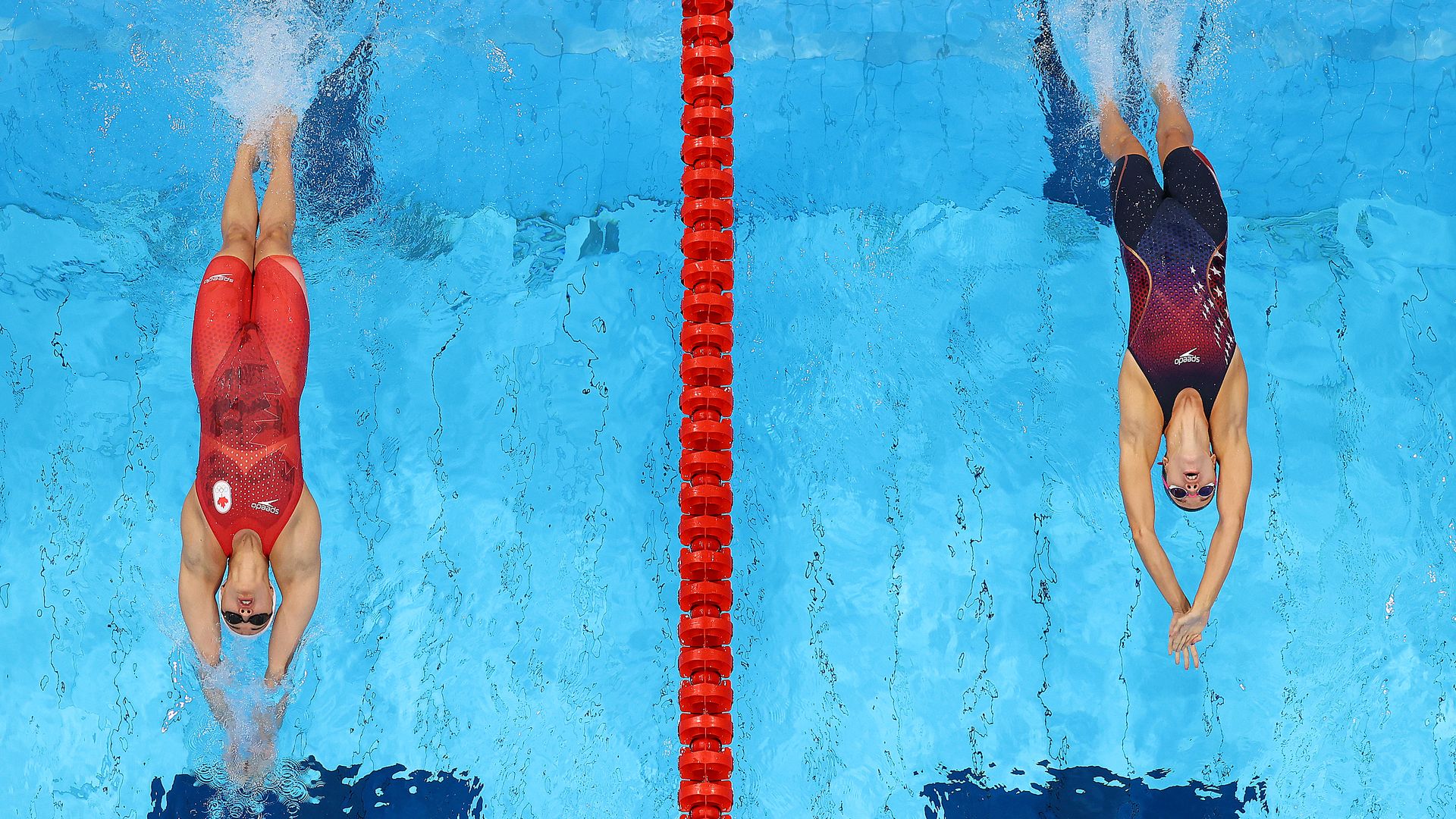 swimmers in the olympics