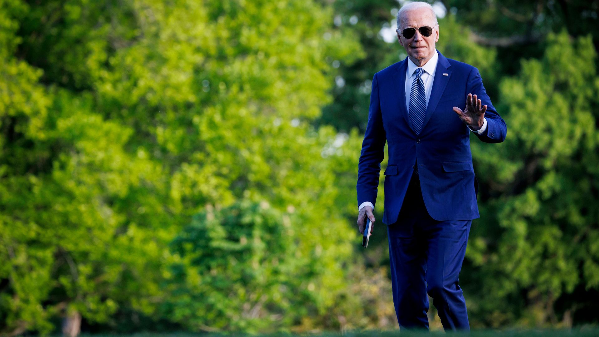 President Biden at the White House on April 23.