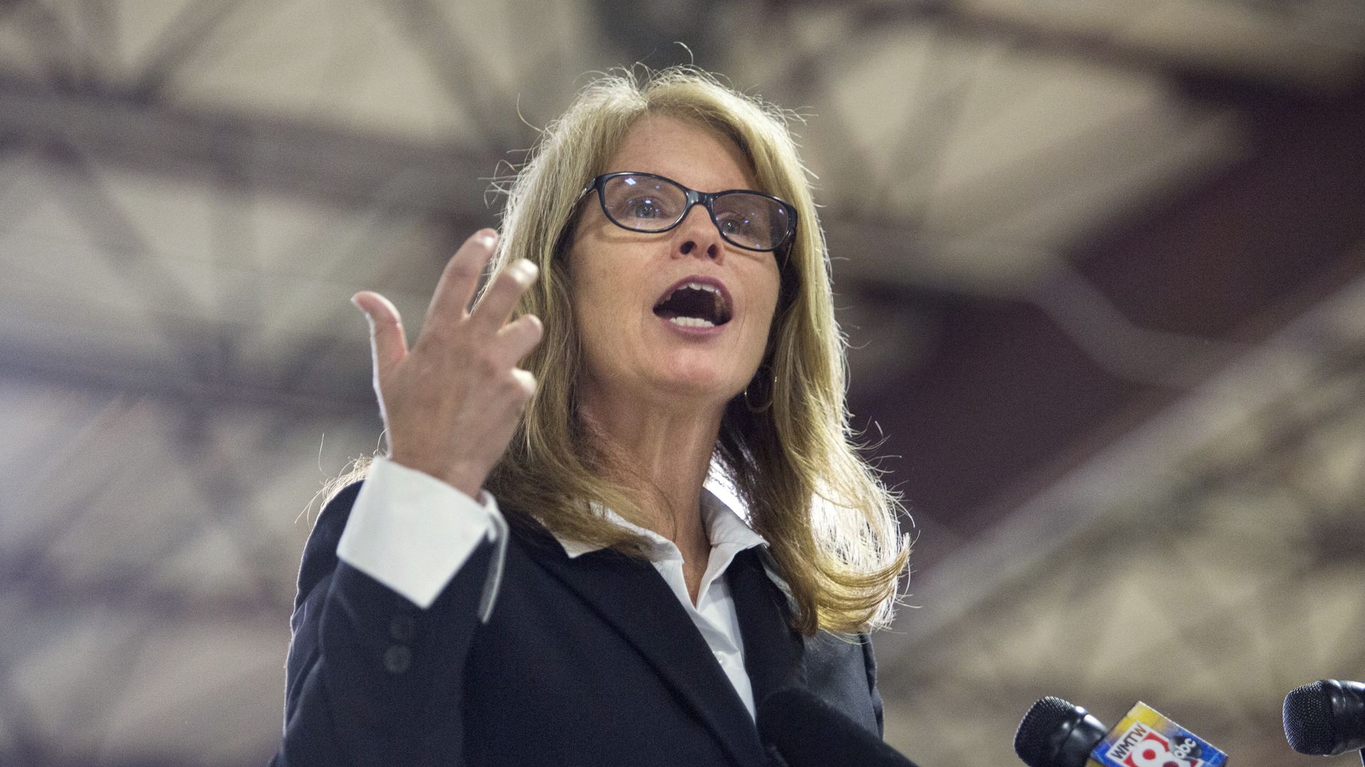 Mary Mayhew, during her failed run for Maine governor