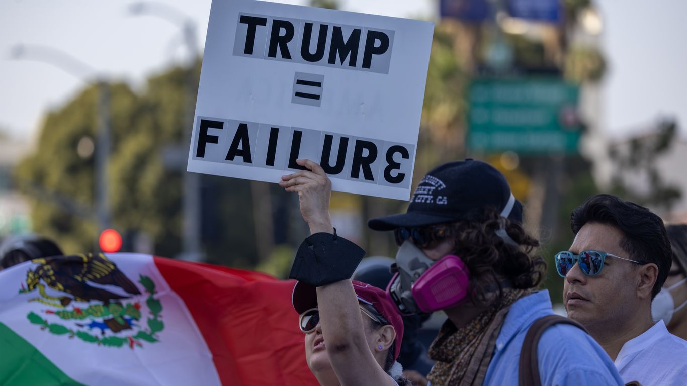 Latinos sour on Trump over tariffs, economy, immigration raids