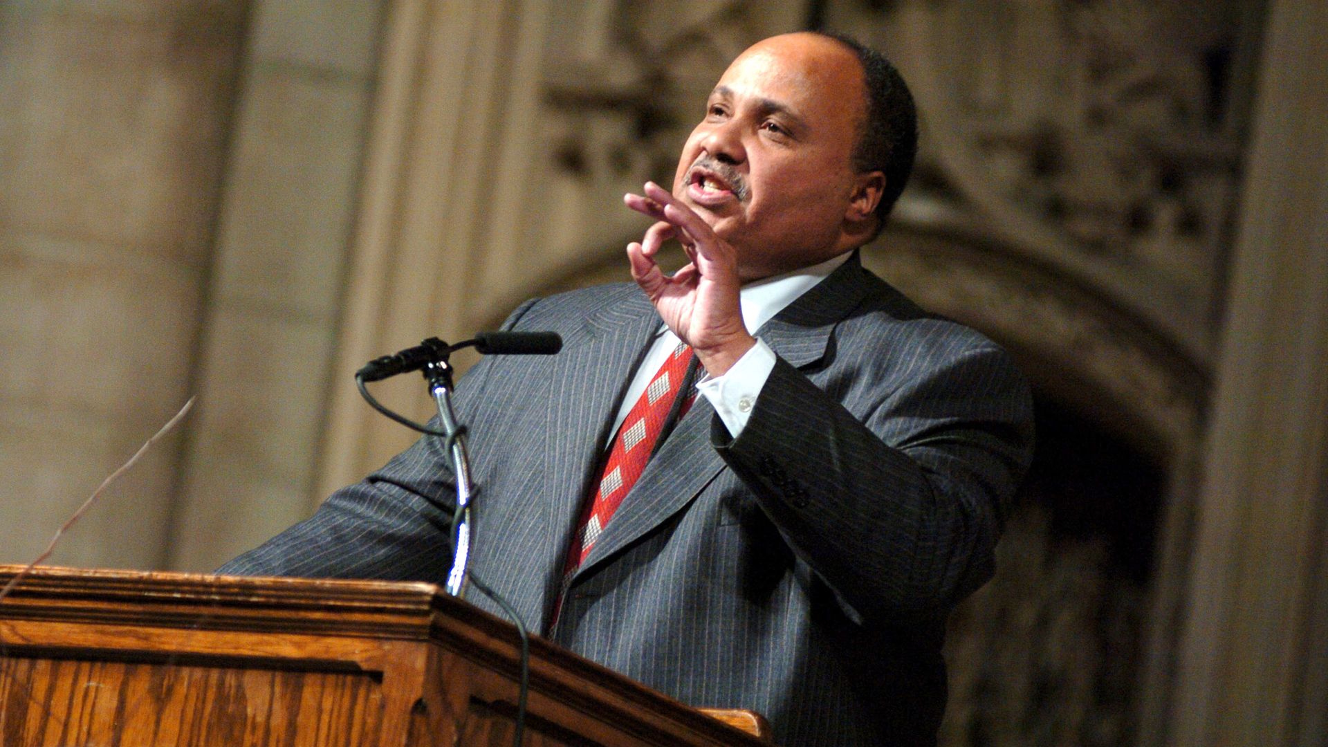 Martin Luther King III during The "Realizing the Dream" Martin Luther King Jr. Tribute