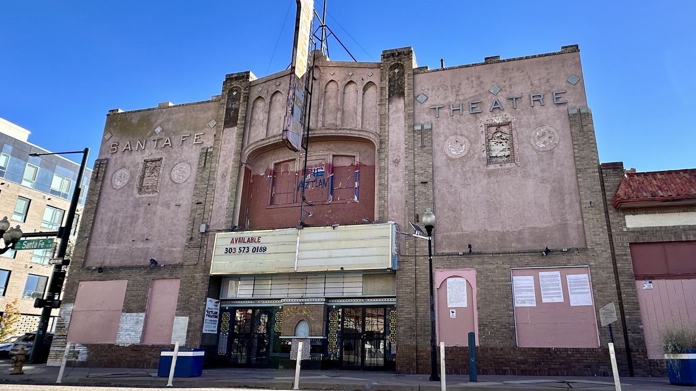 Scoop: Denver's historic Aztlan Theatre is for sale - Axios Denver