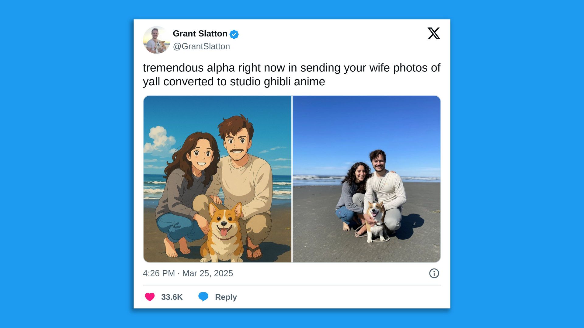 Axios Style New ChatGPT update spurs flood of Ghibli-style portraits
