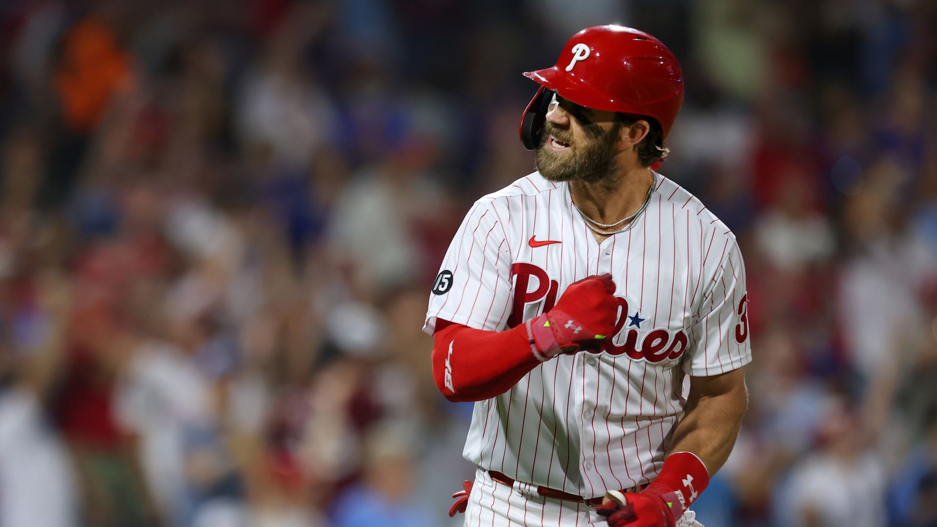 bryce harper celebrating