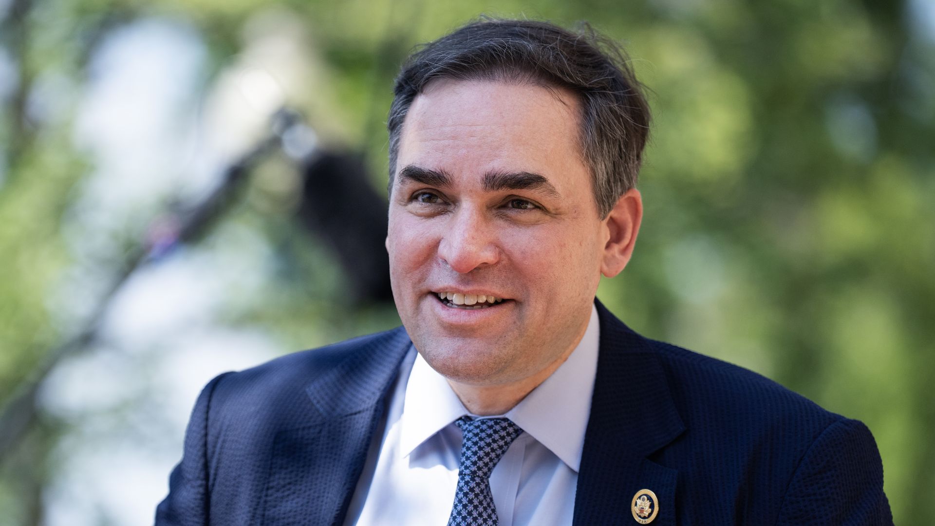 UNITED STATES - JULY 9: Rep. Wiley Nickel, D-N.C., leaves a meeting of the House Democratic Caucus about the candidacy of President Joe Biden at the Democratic National Committee on Tuesday, July 9, 2024. (Tom Williams/CQ-Roll Call, Inc via Getty Images)
