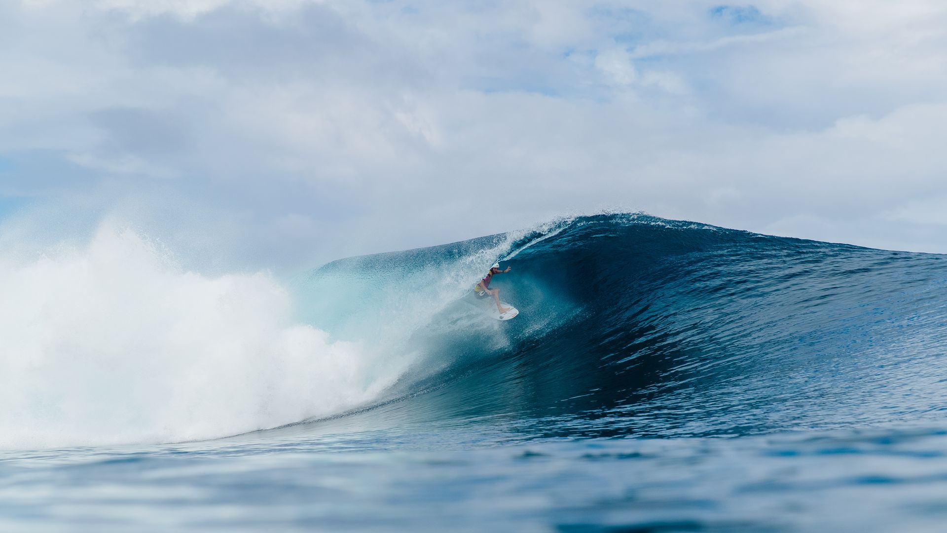 Owen Wright of Australia wins the 2019 Tahiti Pro Teahupo'o 