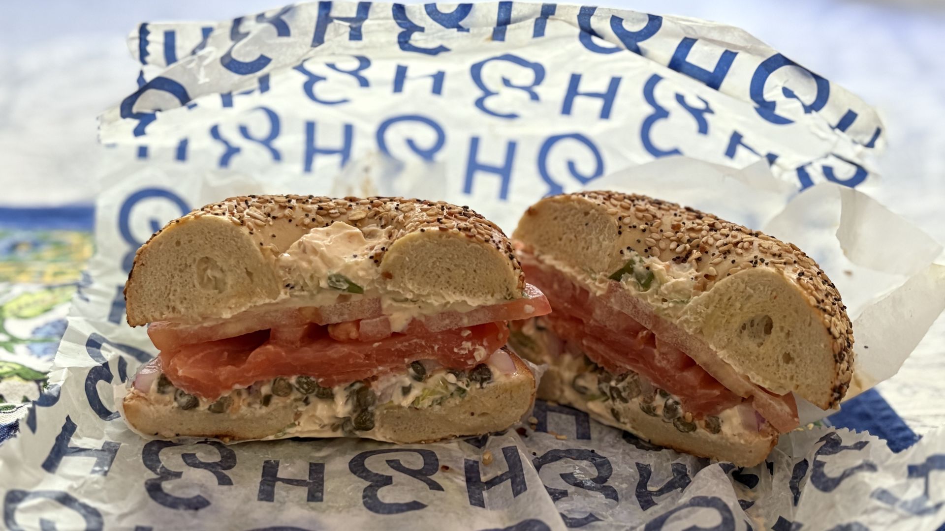 The Nova salmon with the works 