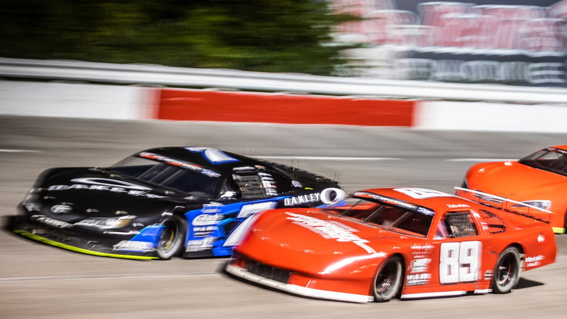 A 2019 race at the Nashville Speedway. 