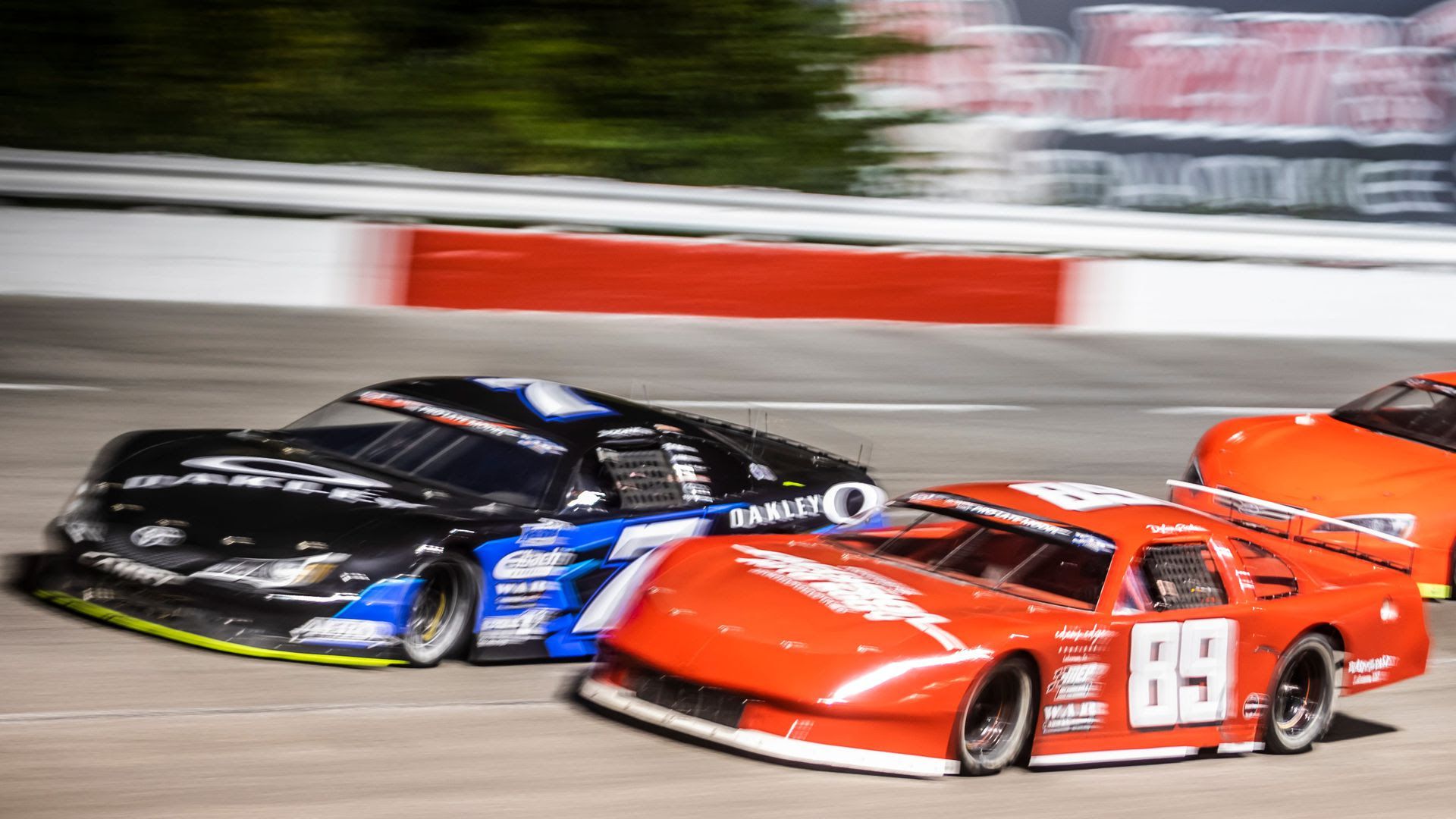 A 2019 race at the Nashville Speedway.