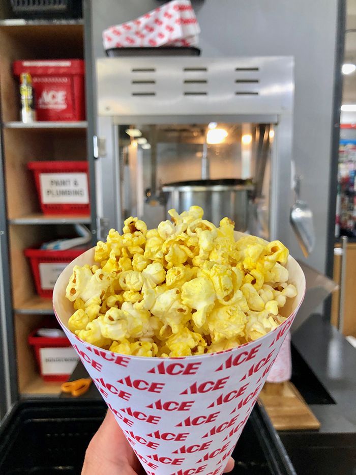 popcorn at blackhawk hardware in charlotte