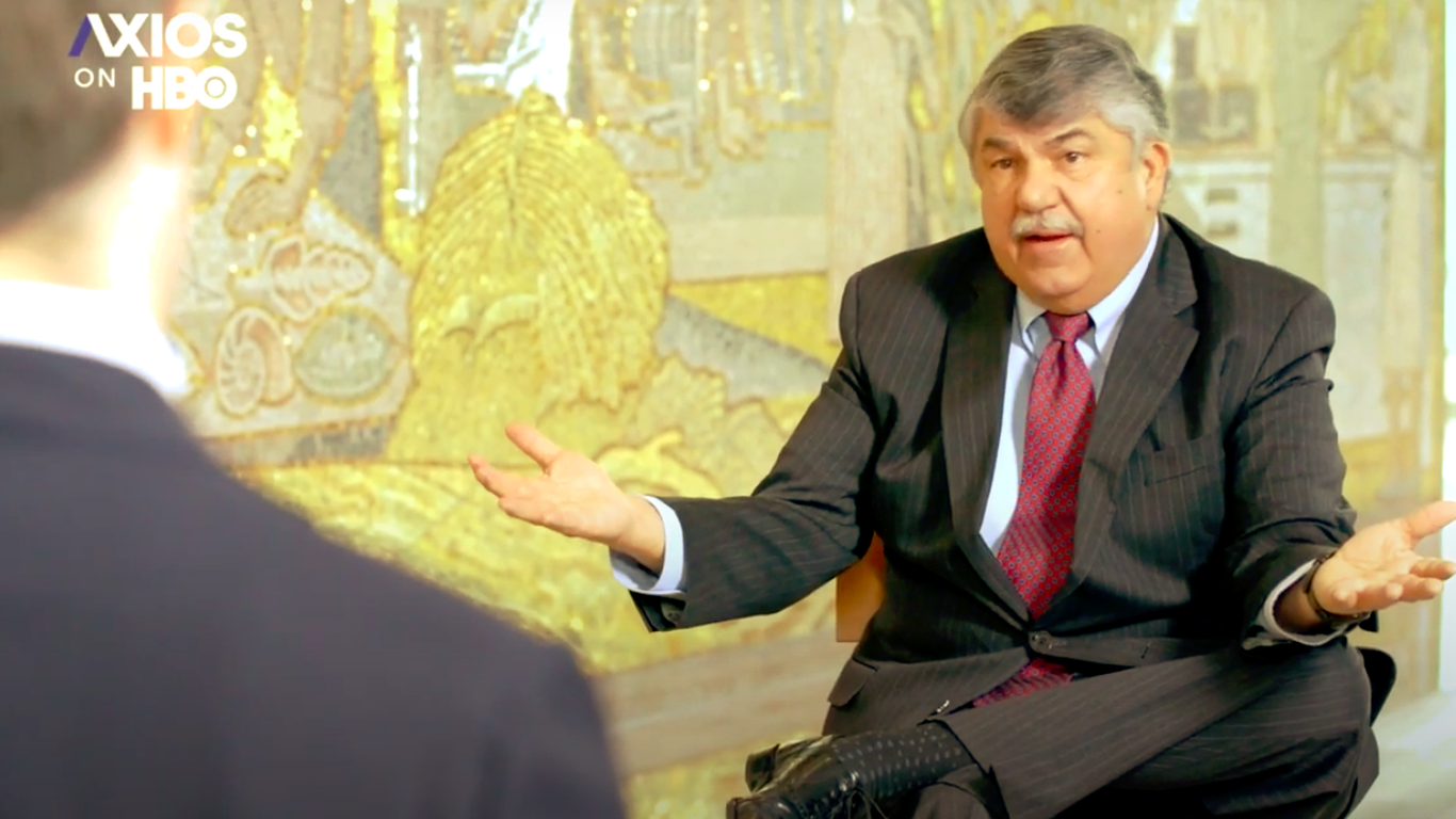 Trumka defends police unions against critics of the Black Lives Matter