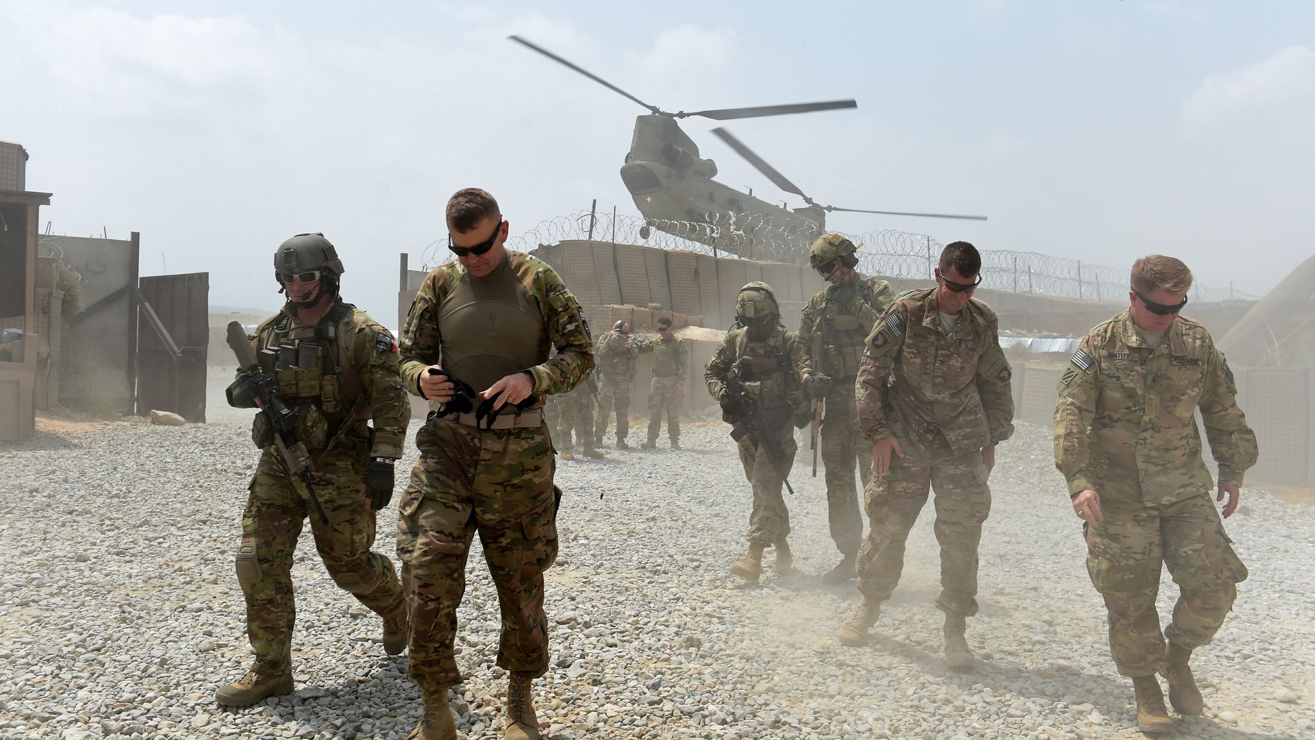 Soldiers in Afghanistan