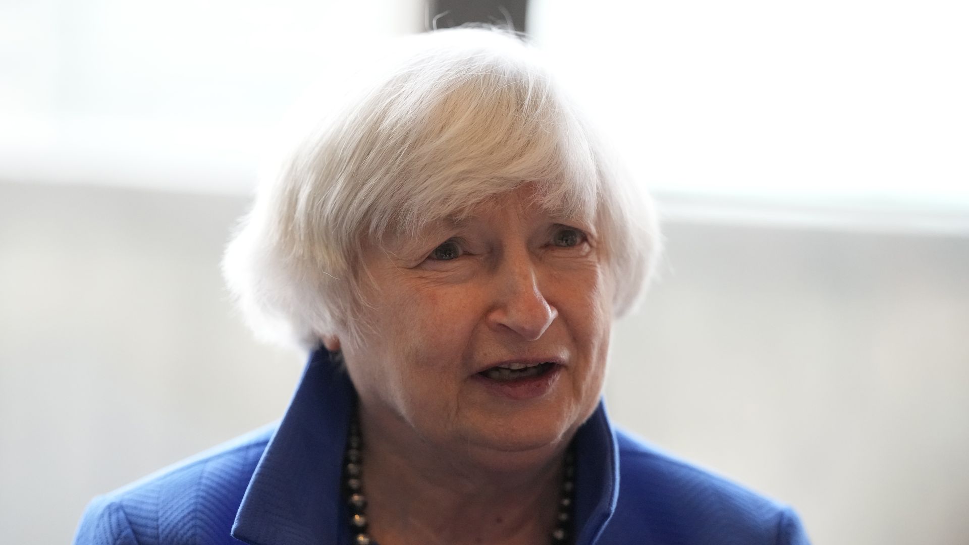 Treasury Secretary Janet Yellen speaks during a lunch meeting with women entrepreneurs on July 19, 2022 in Seoul, South Korea.