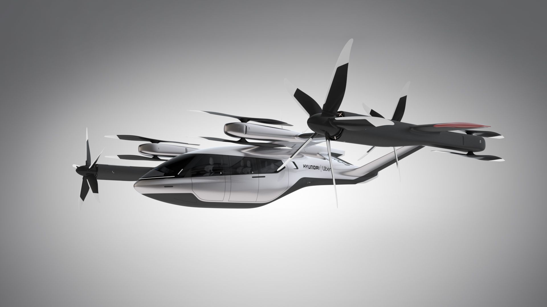 Image of Hyundai flying taxi concept