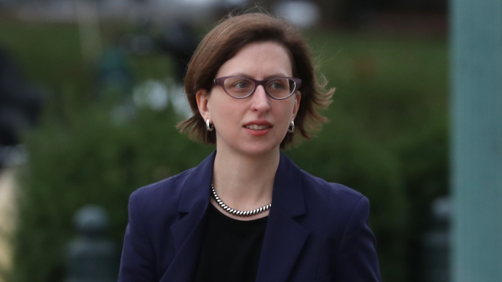 Laura Cooper, Deputy Assistant Secretary of Defense for Russia, Ukraine, and Eurasia, arrives on Capitol Hill before attending a closed-door deposition, on October 30, 2019 in Washington, DC. 