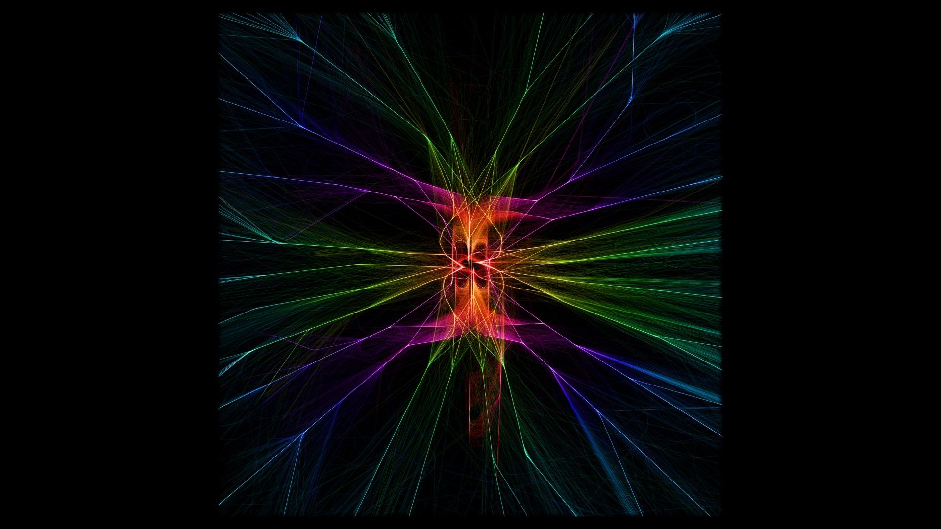 Denver airport's flight traffic makes mesmerizing art - Axios Denver
