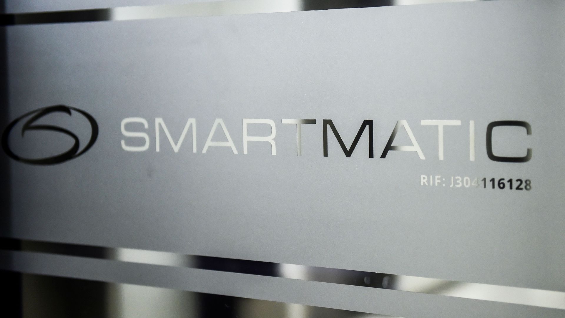 Smartmatic logo.